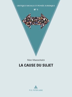 cover image of La cause du sujet